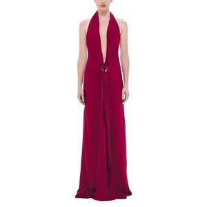 Misha Womens  The 'Donna' Satin Dress, Red